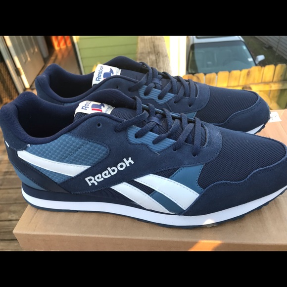 Sneakers, blue Reebok classic - Picture 8 of 8